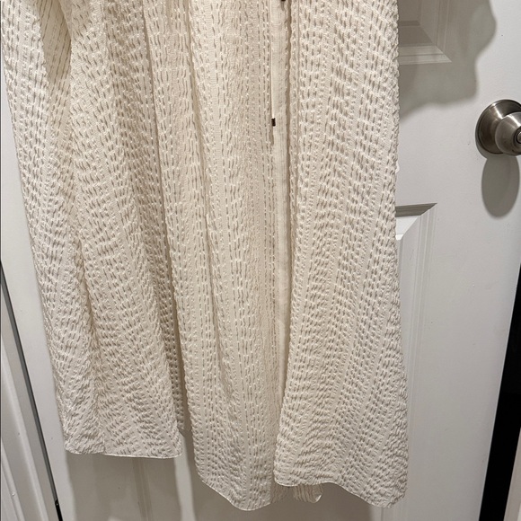 Chloe Cream Ruffle Maxi Dress - Picture 4 of 8